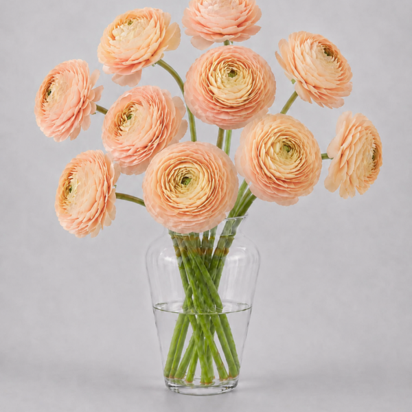 Peach Ranunculus